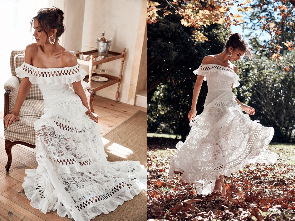 wedding dresses, bridal gowns, grace loves lace, bohemian wedding dress