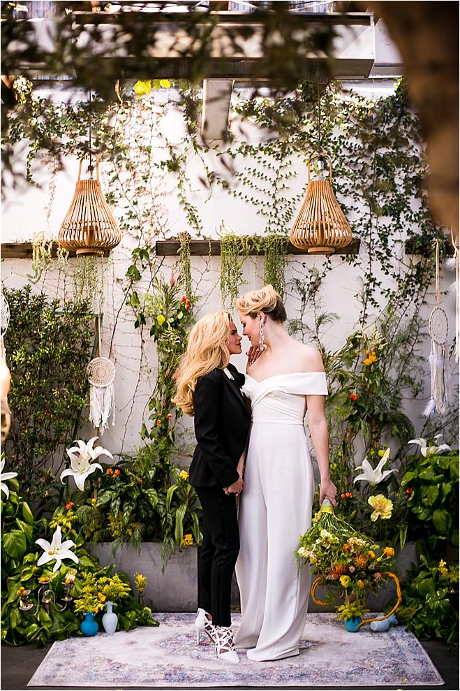 california wedding, romantic wedding, styled shoot, floral inspiration, vineyard wedding, red wedding, wedding gown, bridal dress, wedding photography, citrus, modern wedding, love is love, same sex wedding