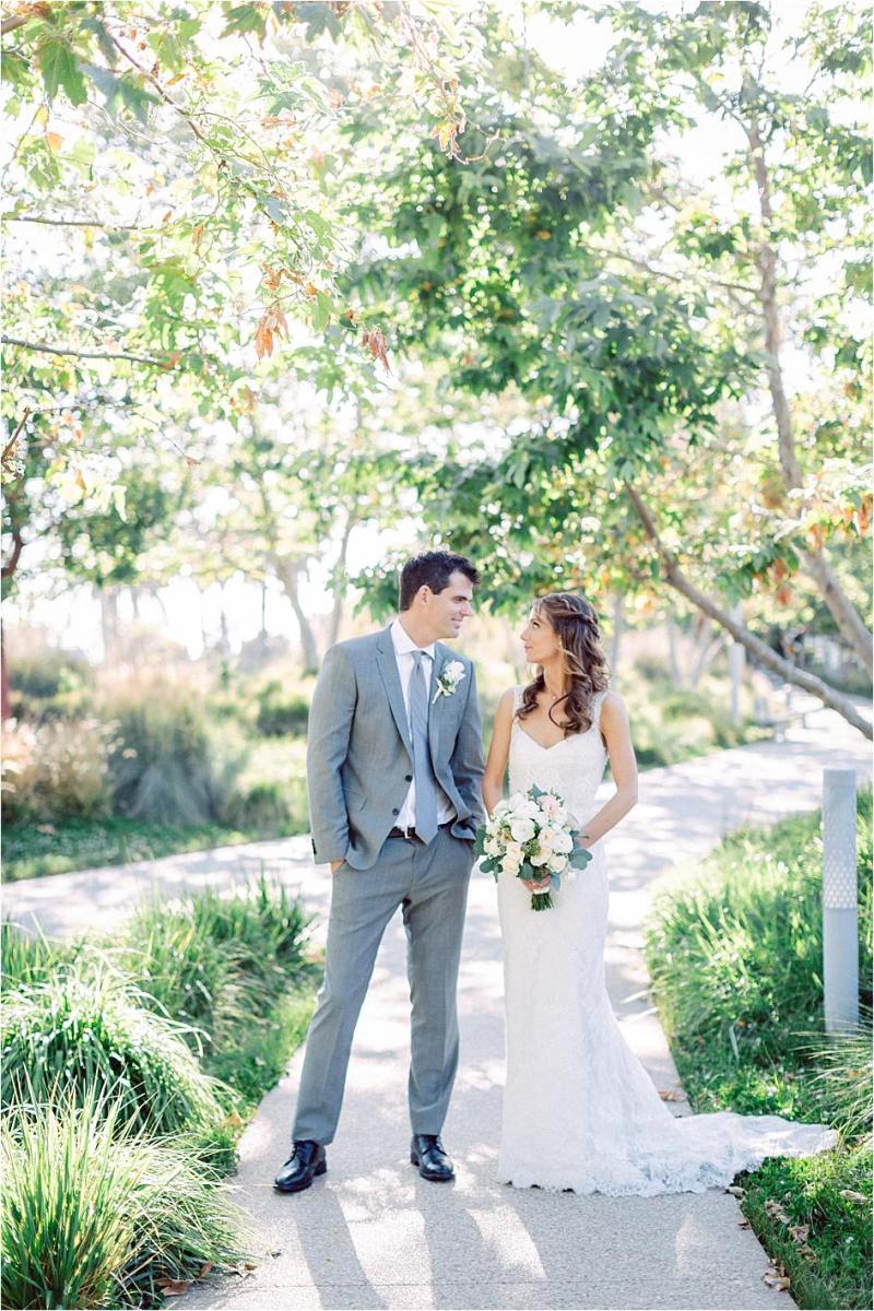 cali wedding, wedding inspo, beach wedding, santa monica wedding, bride and groom