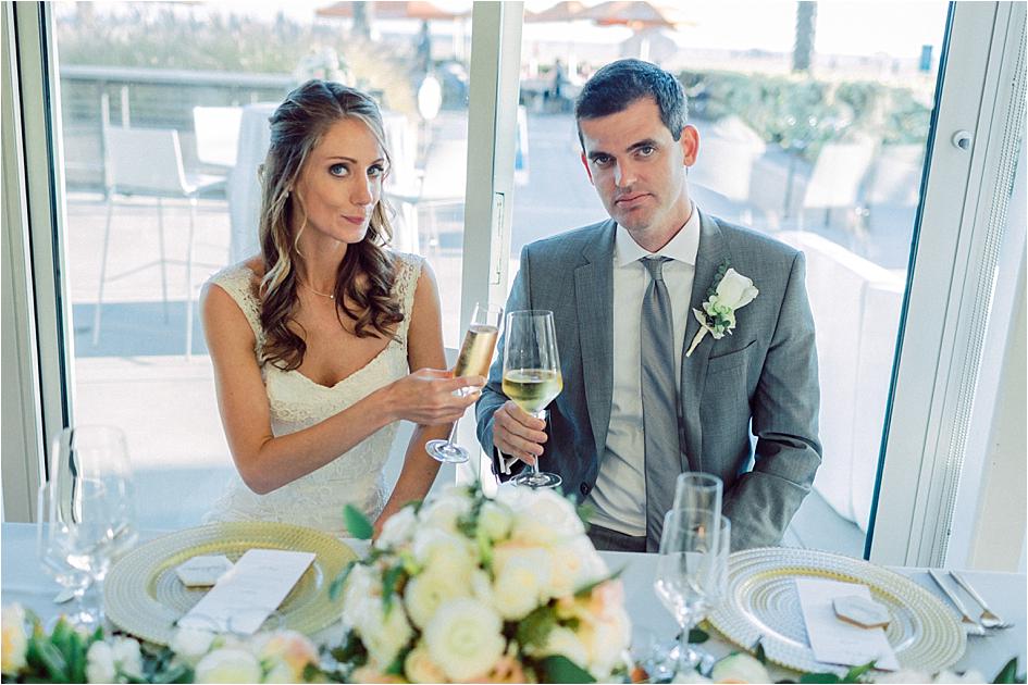 cali wedding, wedding inspo, beach wedding, santa monica wedding, bride and groom