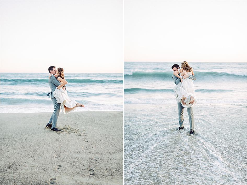 cali wedding, wedding inspo, beach wedding, santa monica wedding, bride and groom