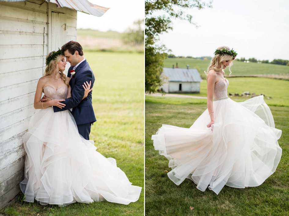 Rustic-Meets-Glam Farm Wedding in Cokato | Minnesota Bride