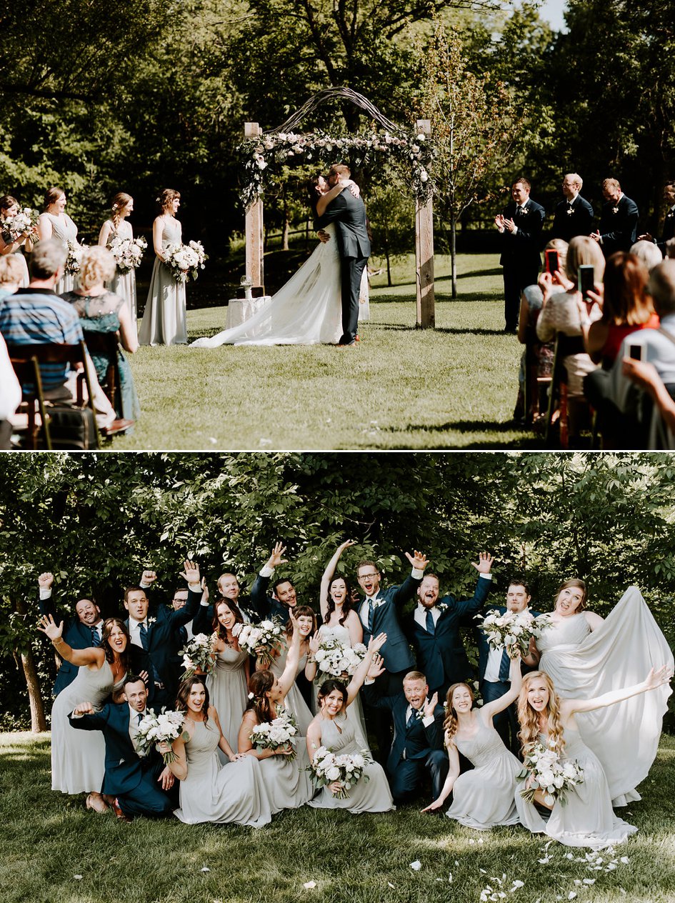 Couple Honors Their Fathers in Wedding at Creekside Farm | Minnesota Bride