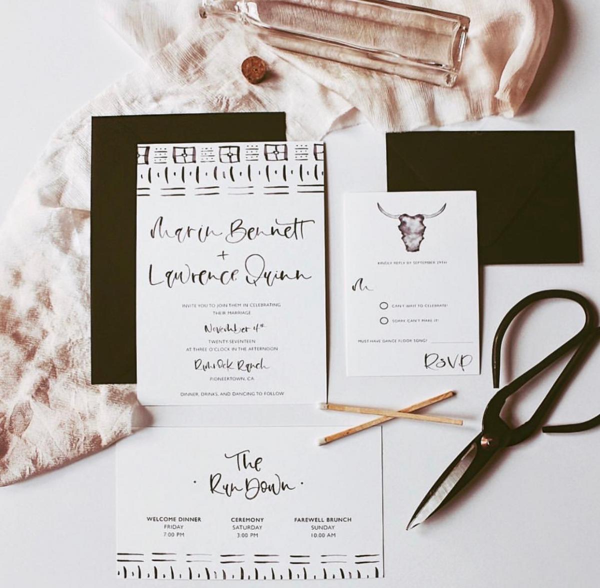 Invitation by Pink + Peach