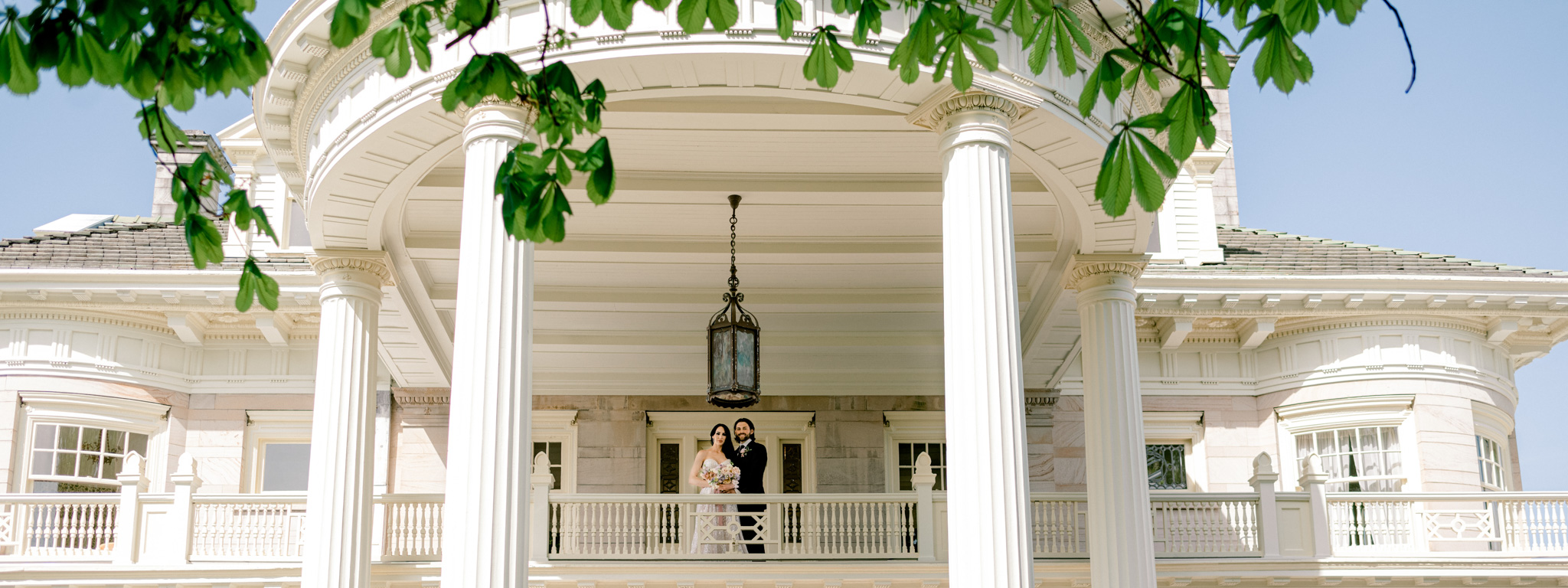 Rust Mansion William Ross Rust Mansion Hosts Playful Purple Nuptials | Washington ...