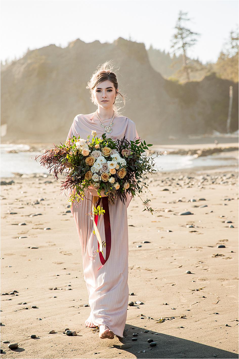 rialto beach, seattle elopement, seattle wedding, wedding photography