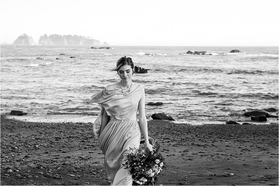 rialto beach, seattle elopement, seattle wedding, wedding photography