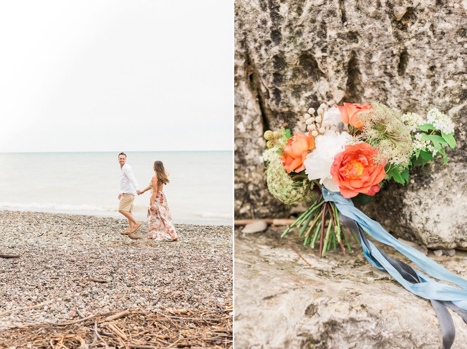 Casey and Tayelor: Styled Shoot-Turned Proposal at Klode Park Beach