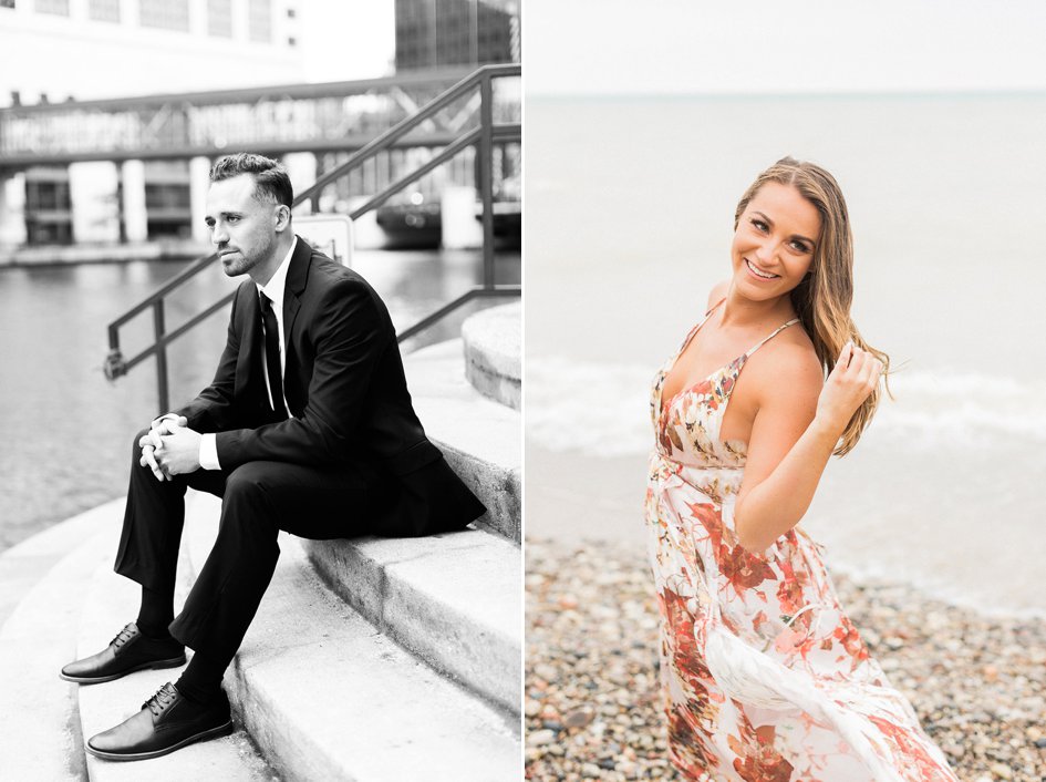 Casey and Tayelor: Styled Shoot-Turned Proposal at Klode Park Beach