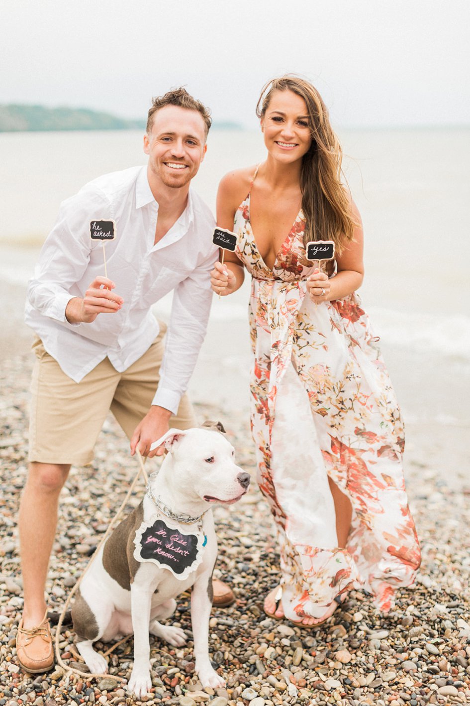 Casey and Tayelor: Styled Shoot-Turned Proposal at Klode Park Beach