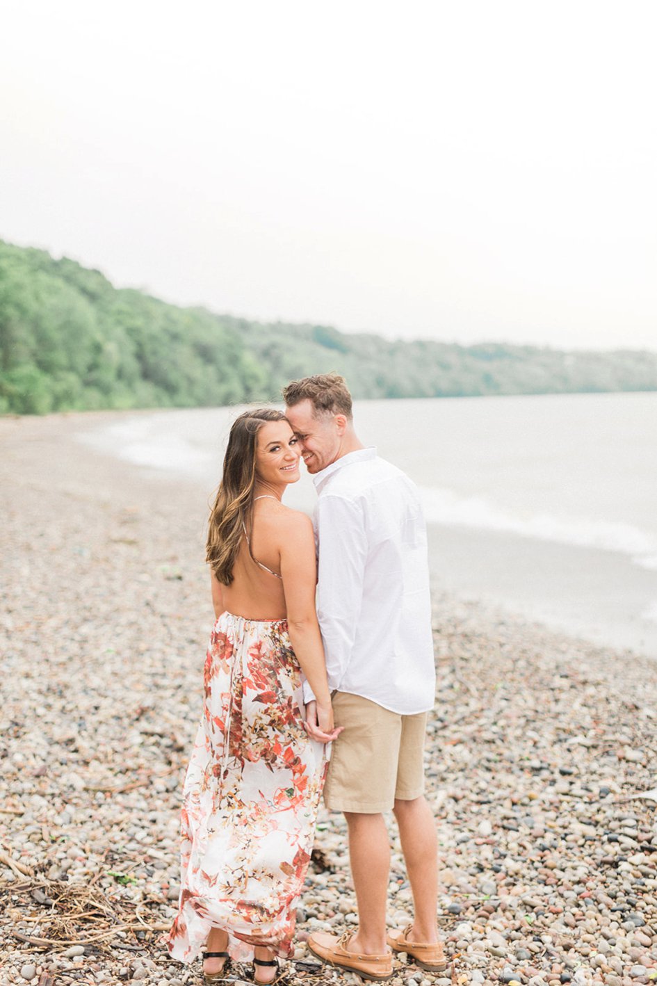 Casey and Tayelor: Styled Shoot-Turned Proposal at Klode Park Beach