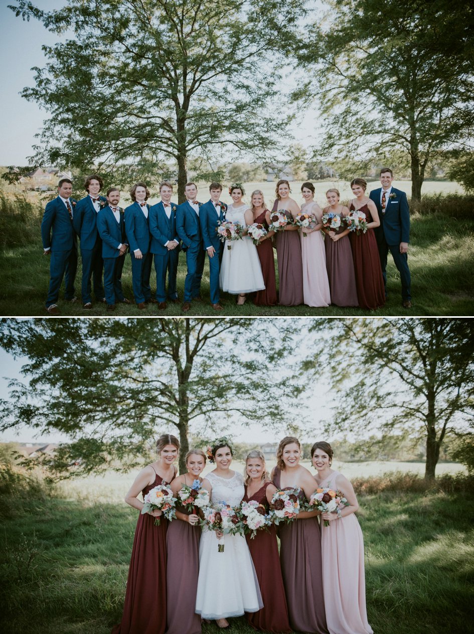 Emily + Tim: Rose Hued Wedding at Lake Geneva