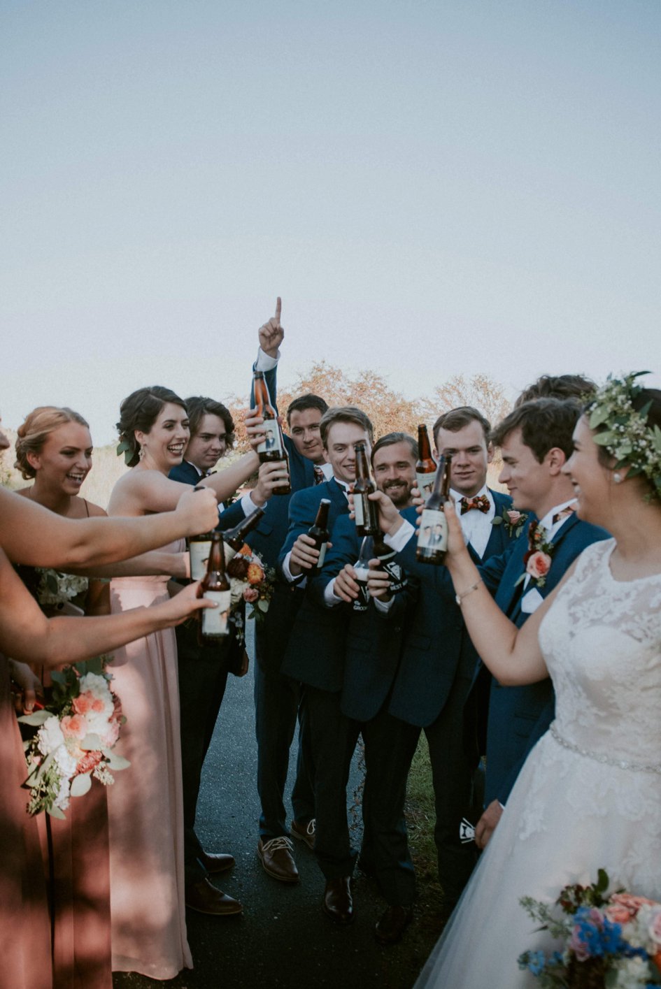 Emily + Tim: Rose Hued Wedding at Lake Geneva