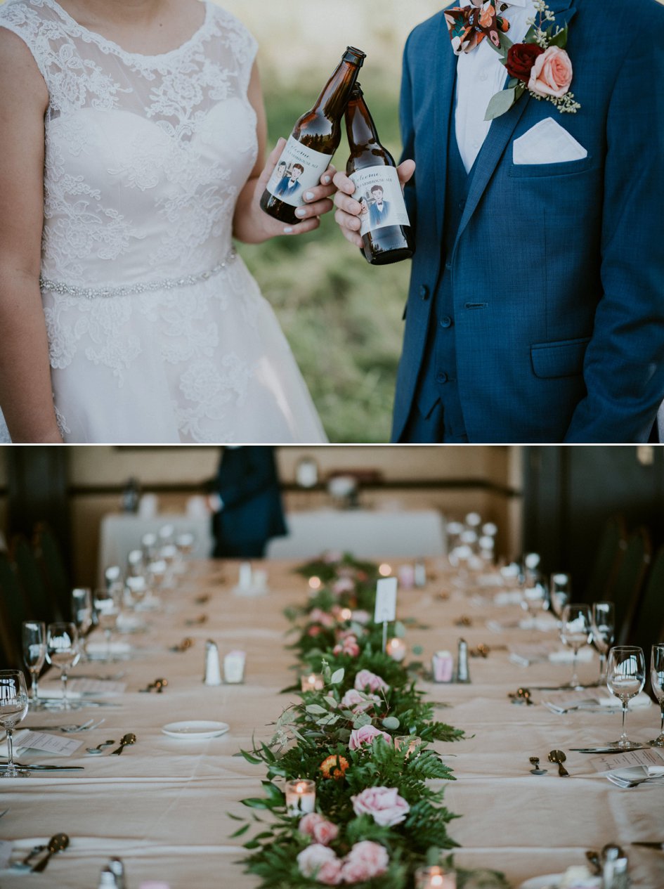 Emily + Tim: Rose Hued Wedding at Lake Geneva