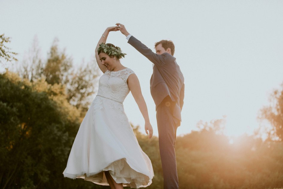 Emily + Tim: Rose Hued Wedding at Lake Geneva