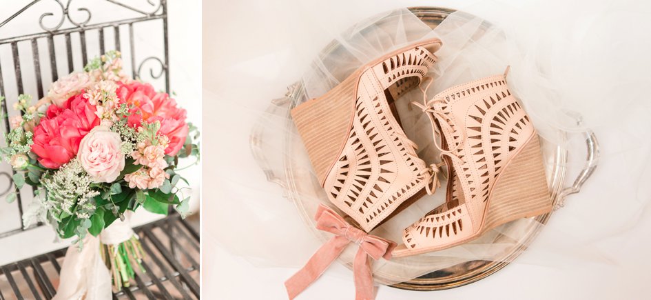 Blush Tulle Wedding at Villa Terrace Decorative Arts Museum