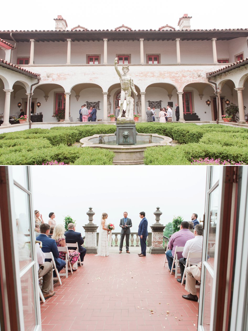 Blush Tulle Wedding at Villa Terrace Decorative Arts Museum