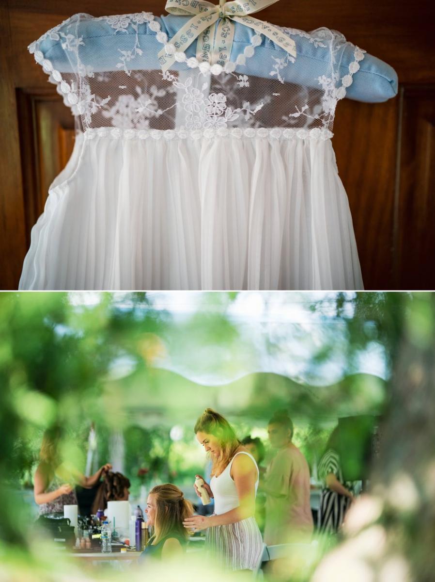 Melanie and Grant Real Wedding