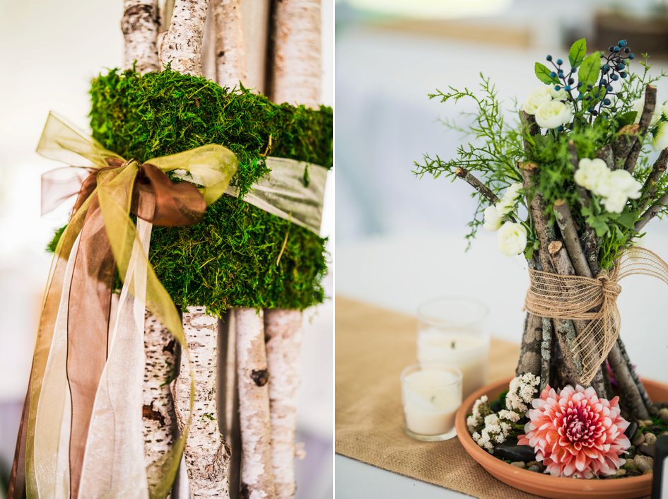 Melanie and Grant Real Wedding