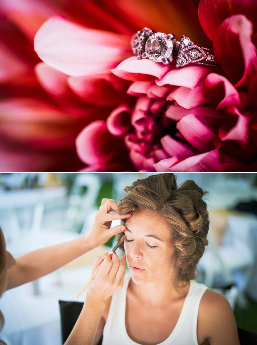 Melanie and Grant Real Wedding