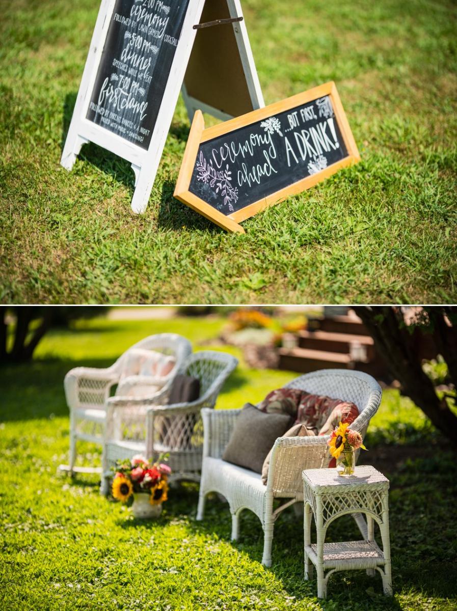 Melanie and Grant Real Wedding