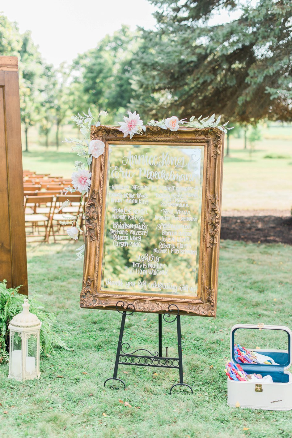 Woodland Backyard Wedding in New Berlin | Wisconsin Bride