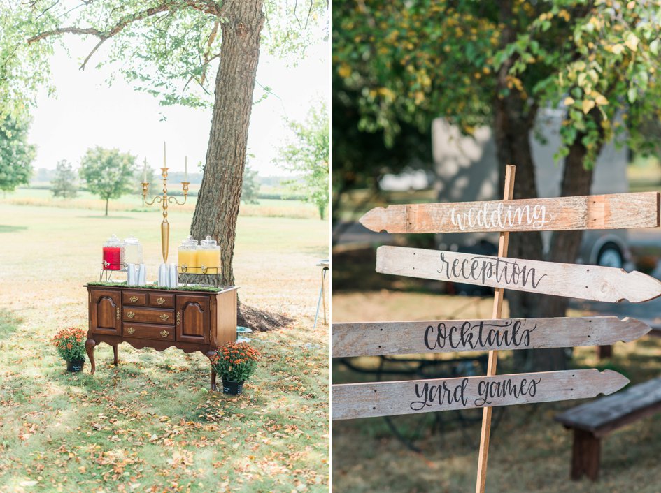 Woodland Backyard Wedding in New Berlin | Wisconsin Bride
