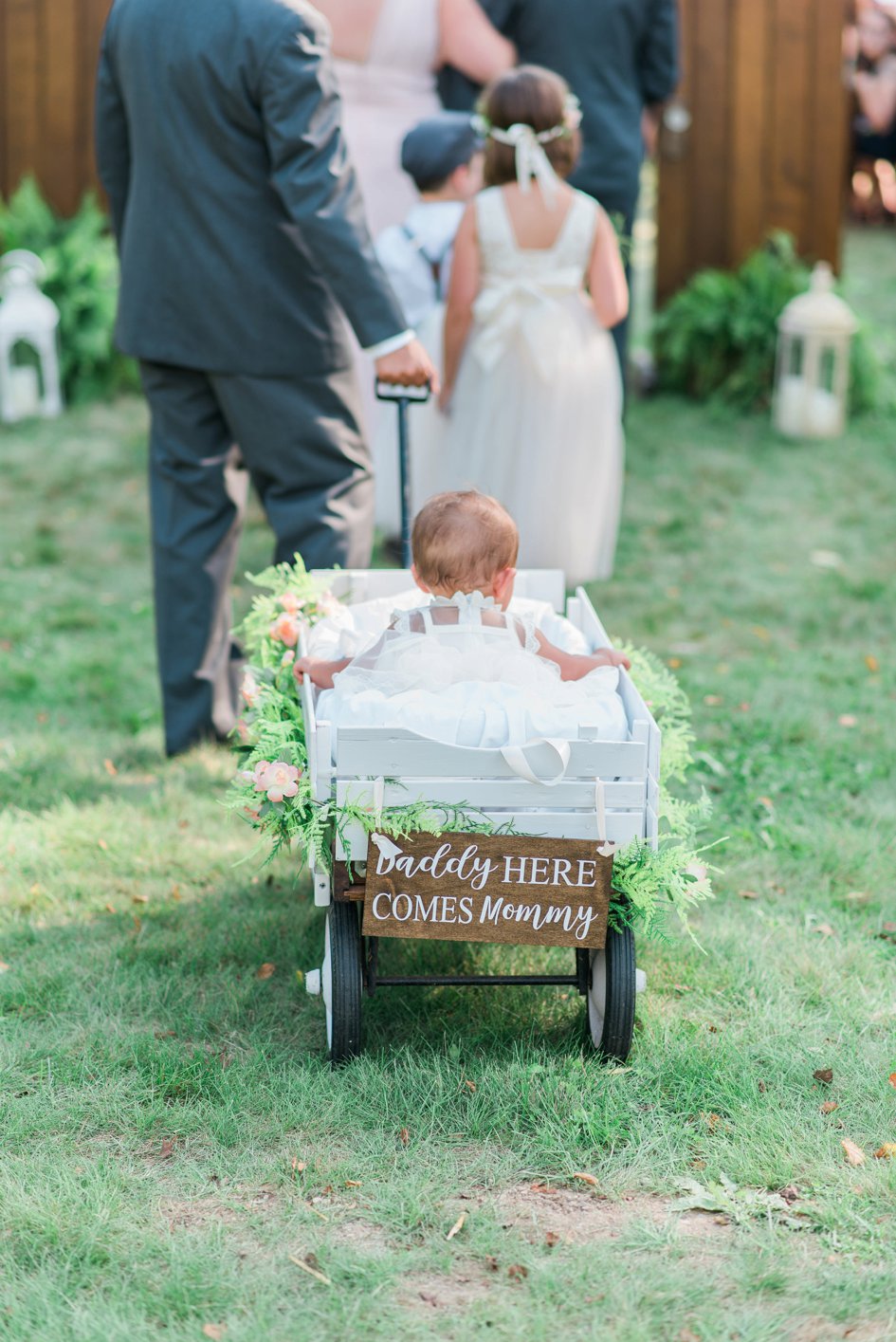 Woodland Backyard Wedding in New Berlin | Wisconsin Bride