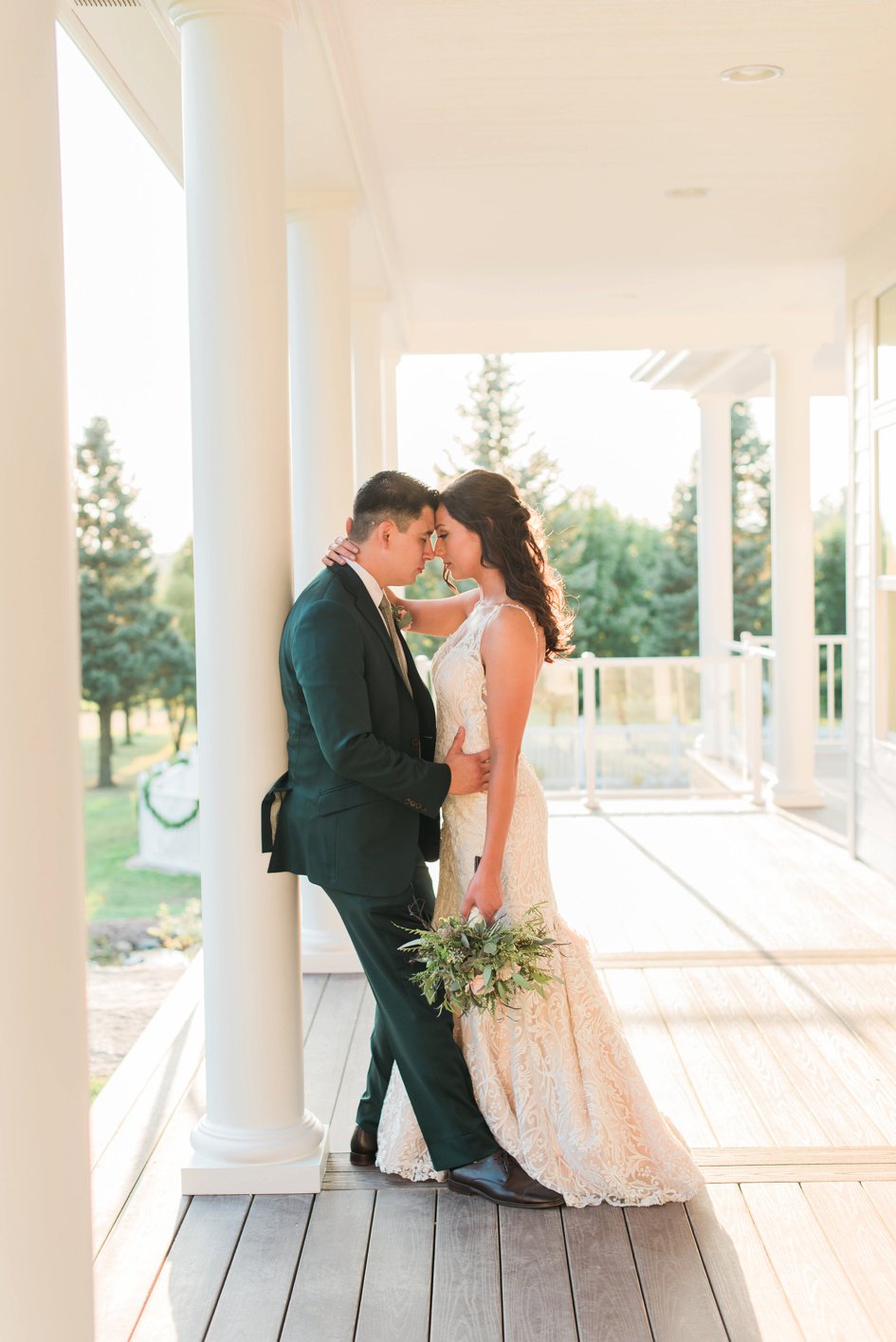 Woodland Backyard Wedding in New Berlin | Wisconsin Bride