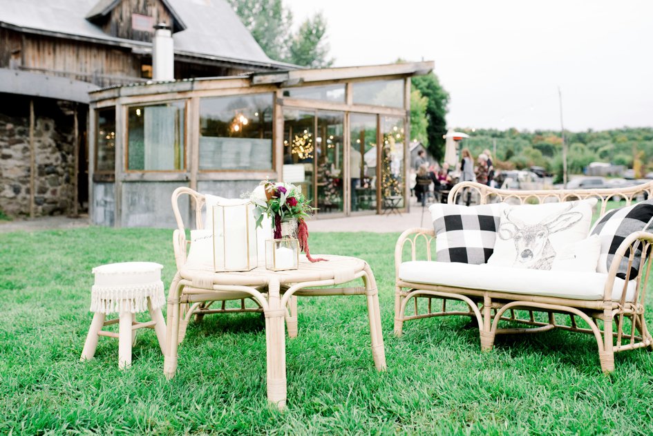 Organic Wedding at The Enchanted Barn | Wisconsin Bride