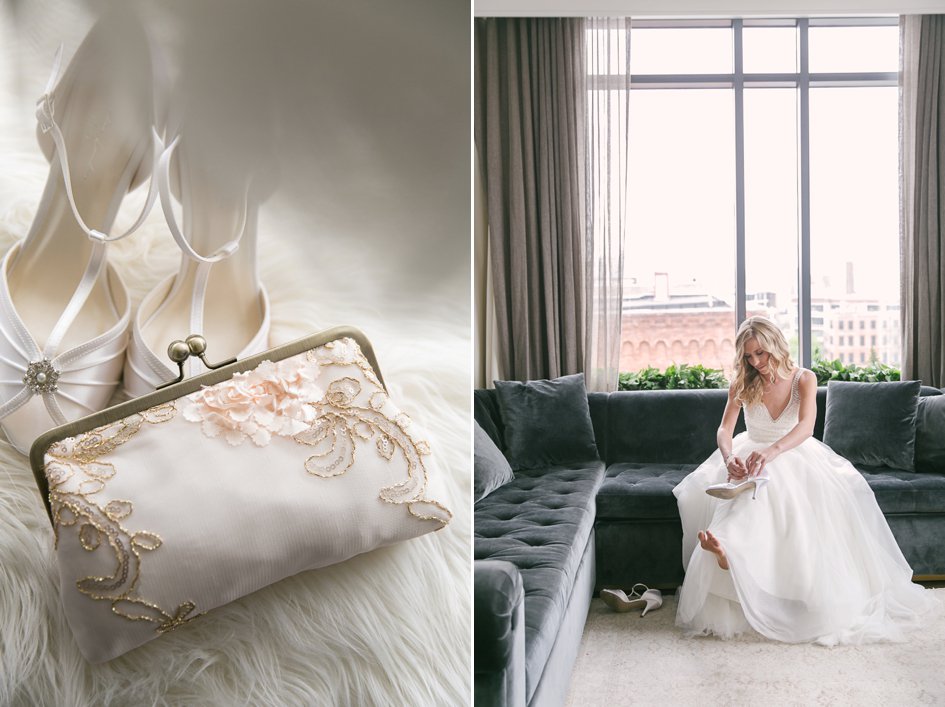 Blush and Gold Wedding at the Milwaukee Art Museum | Wisconsin Bride