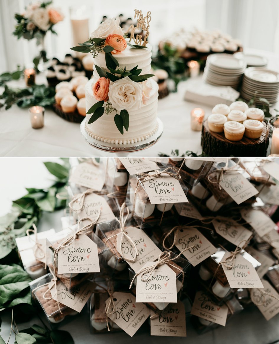 Peachy Wedding at the Chapel on the Green at Chula Vista | Wisconsin Bride