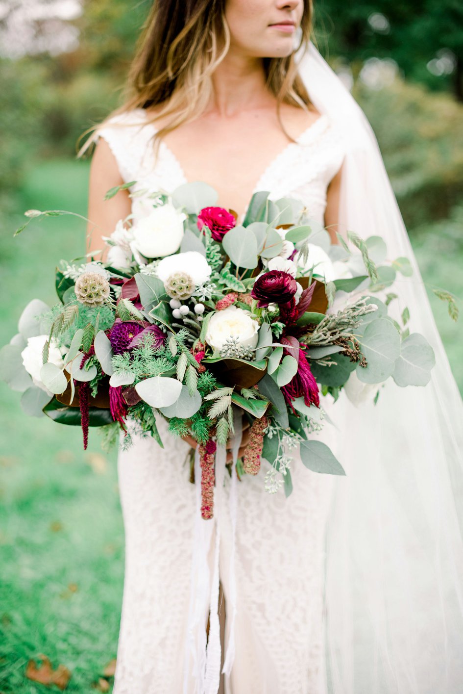 Organic Wedding at The Enchanted Barn | Wisconsin Bride