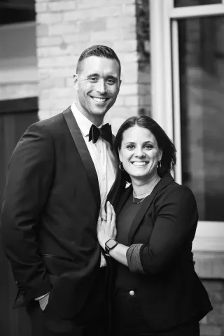 Mitch and Jenna, an officiant and wedding planner professional couple based in Wisconsin