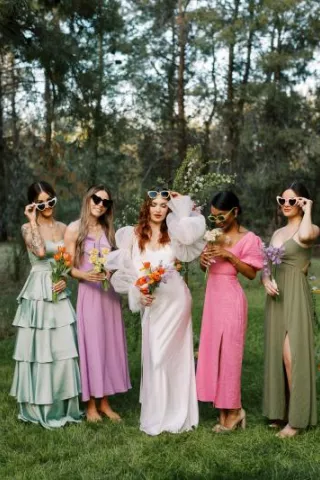 Models Pose with Sunglasses in Bright and Playful Styled Shoot