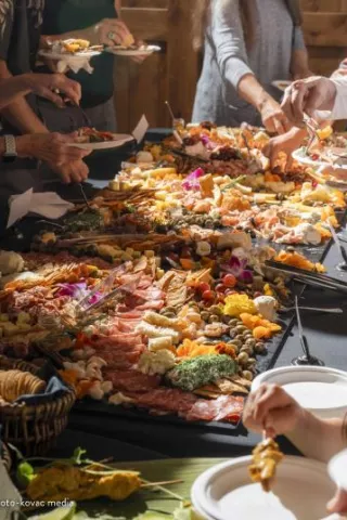 Grazing table by Elephants Catering
