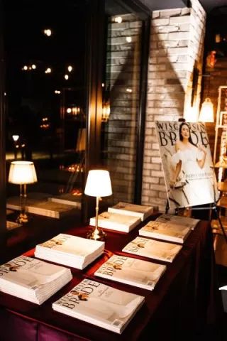 Wisconsin Bride's Spring / Summer 2025 Magazine Release Velvet Soiree at Buck & Honey's