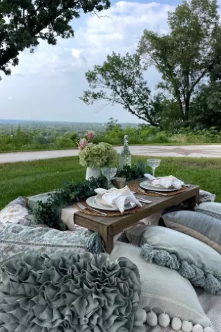 Vendor spotlight on Perfect Picnic Co, Minneapolis-based luxury picnic designers