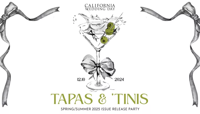 California Wedding Day Tapas & 'Tinis