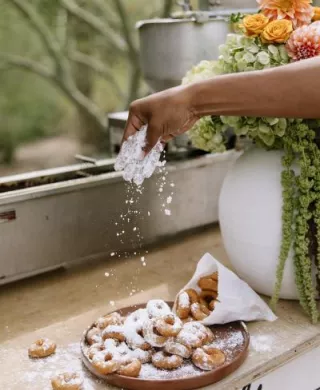 Pearl's Mini Donuts in Styled Shoot at Desert Botanical Gardens in Phoenix
