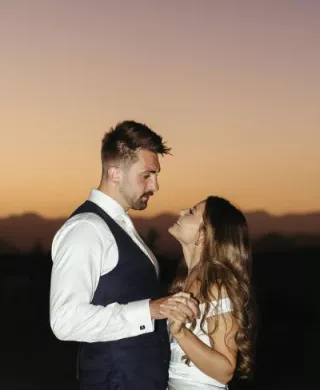 Monochromatic, Minimalist Wedding Embraces Natural Beauty in Napa Nuptials