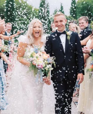 Modern, Botanical Fairytale in Fun-Filled Wedding at Empire Room