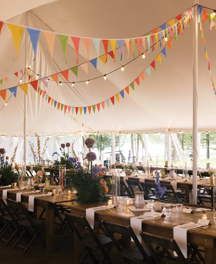 Made with Love: Handmade Wedding Day Details at Camp Elsewhere