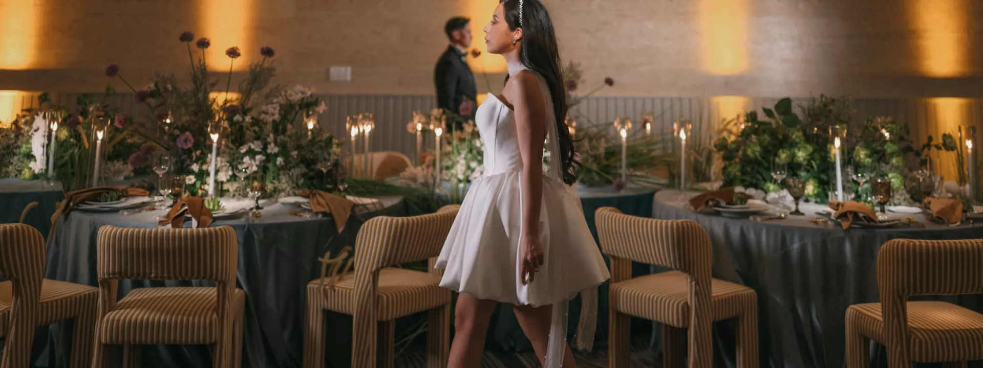 Elegant Wedding Reception Design at Regent Santa Monica Ballroom