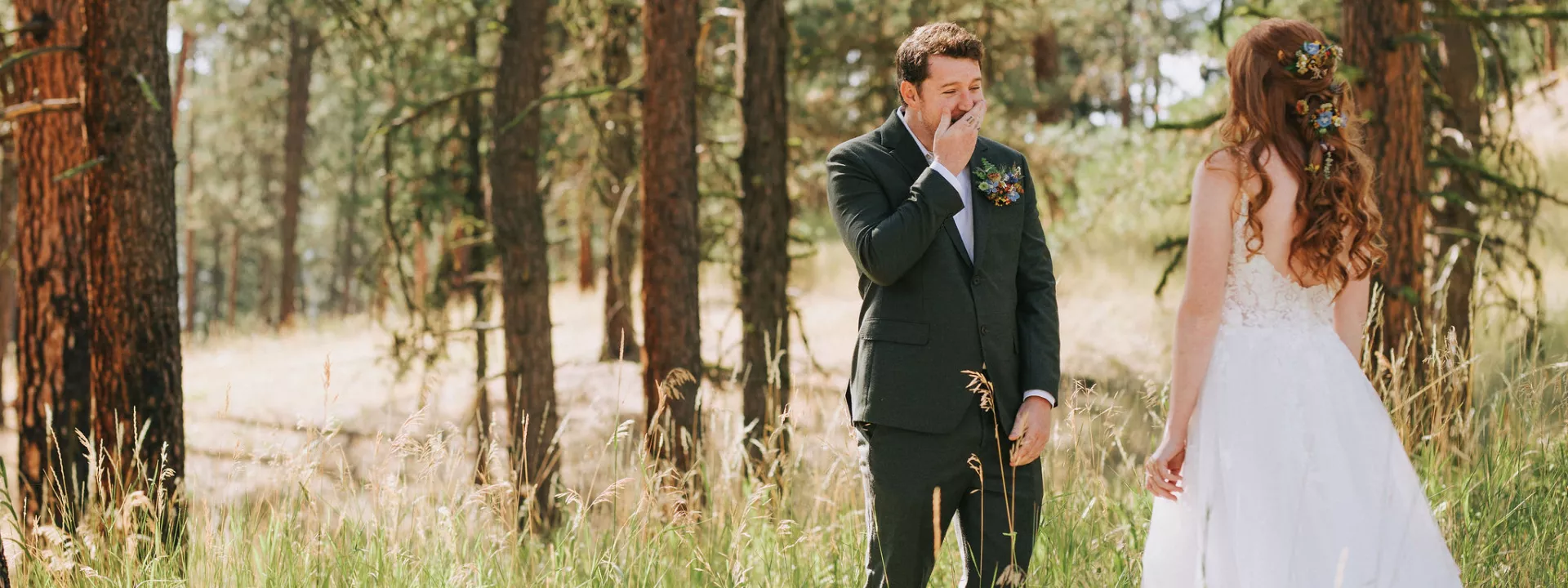 Extravagant and organic florals are rustic and romantic in this woodsy fairytale weddings at Ochoco Forest Camp