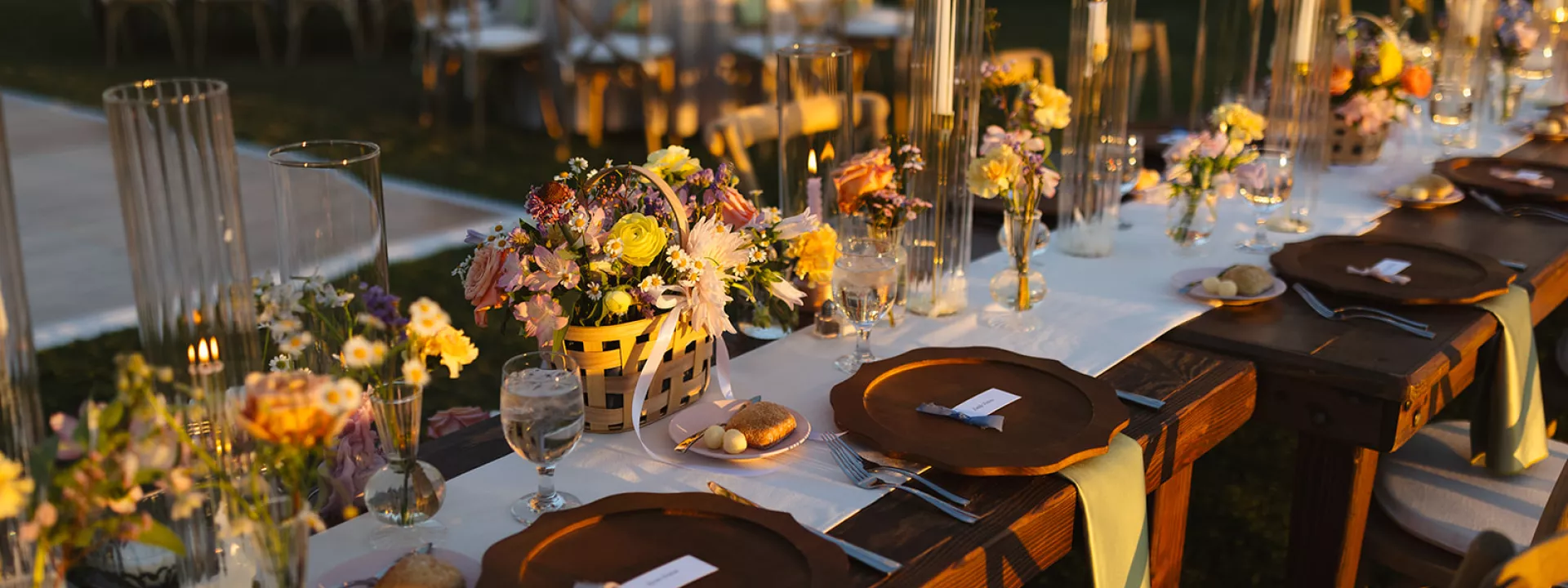 Picnic Perfect: Soft Spring Blooms Sprawl from Every Corner of Cottage-Core Wedding