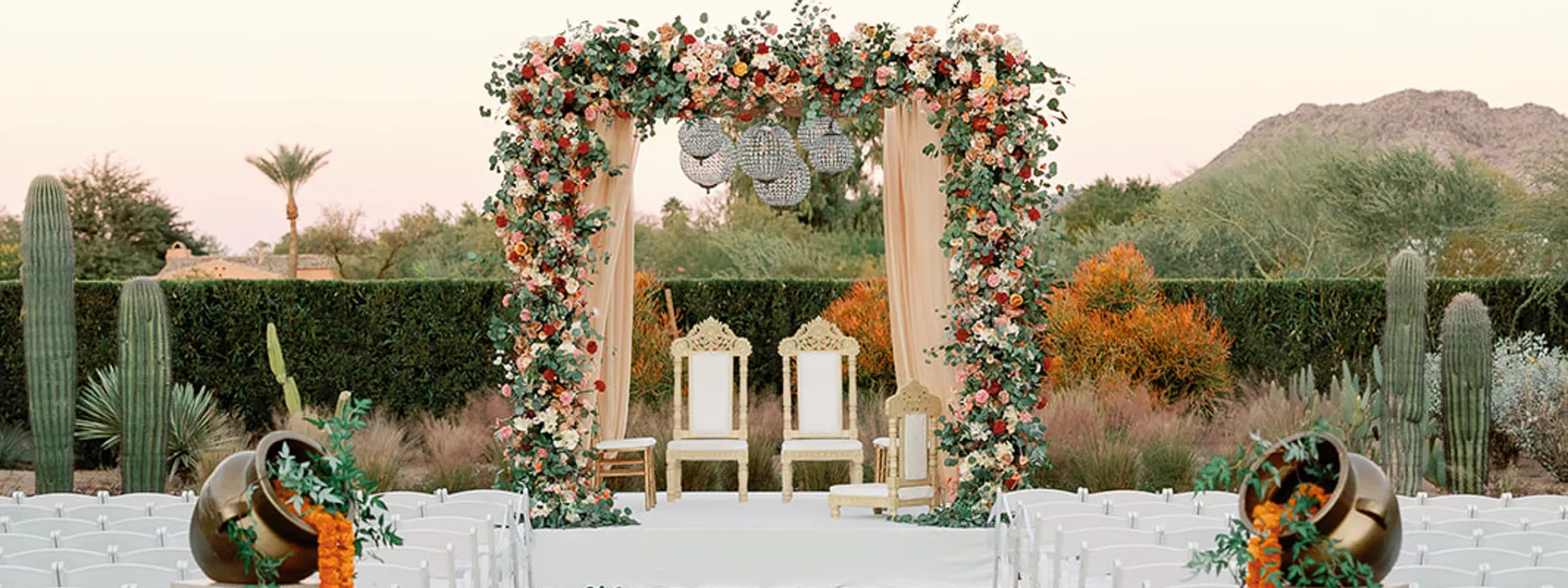 Multicultural Wedding Ceremony Space at Andaz Scottsdale