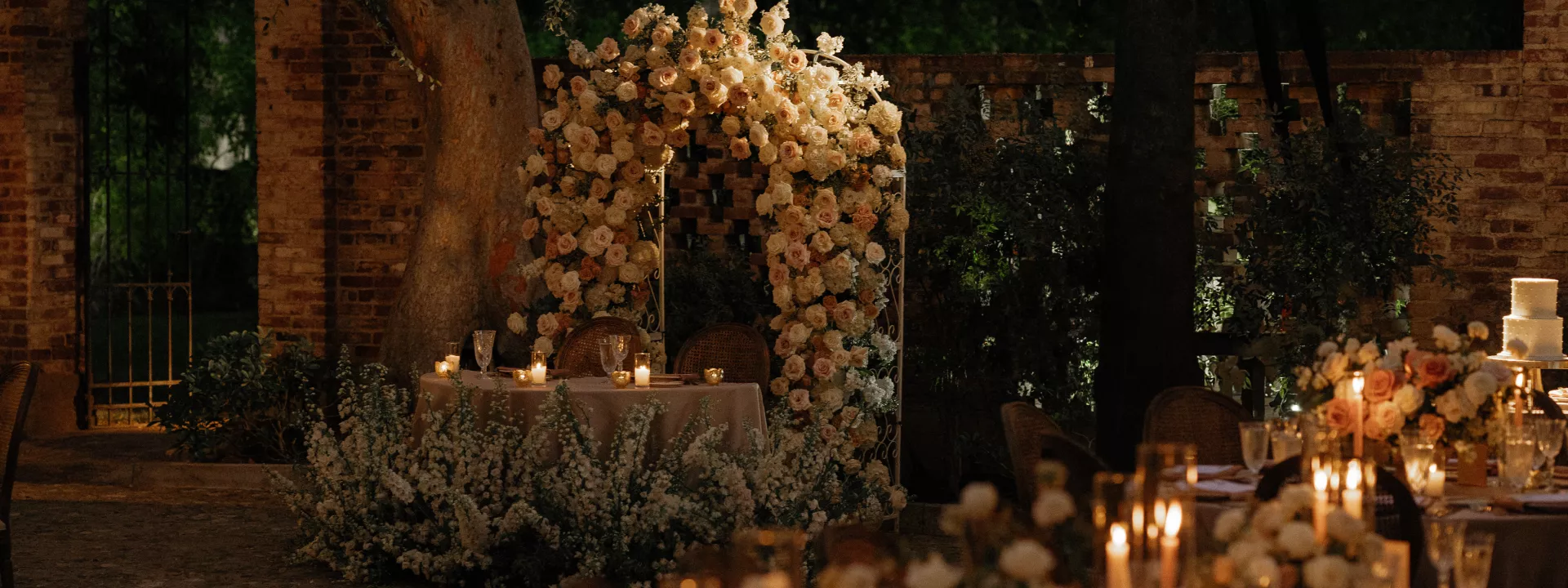 Intimate wedding at Hummingbird Nest Ranch exudes quiet luxury and feminine details