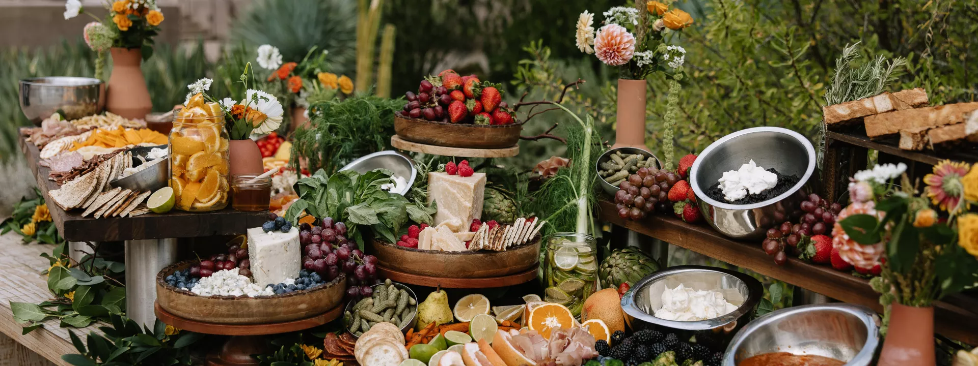 Food Centered Styled Shoot at  Desert Botanical Gardens in Phoenix