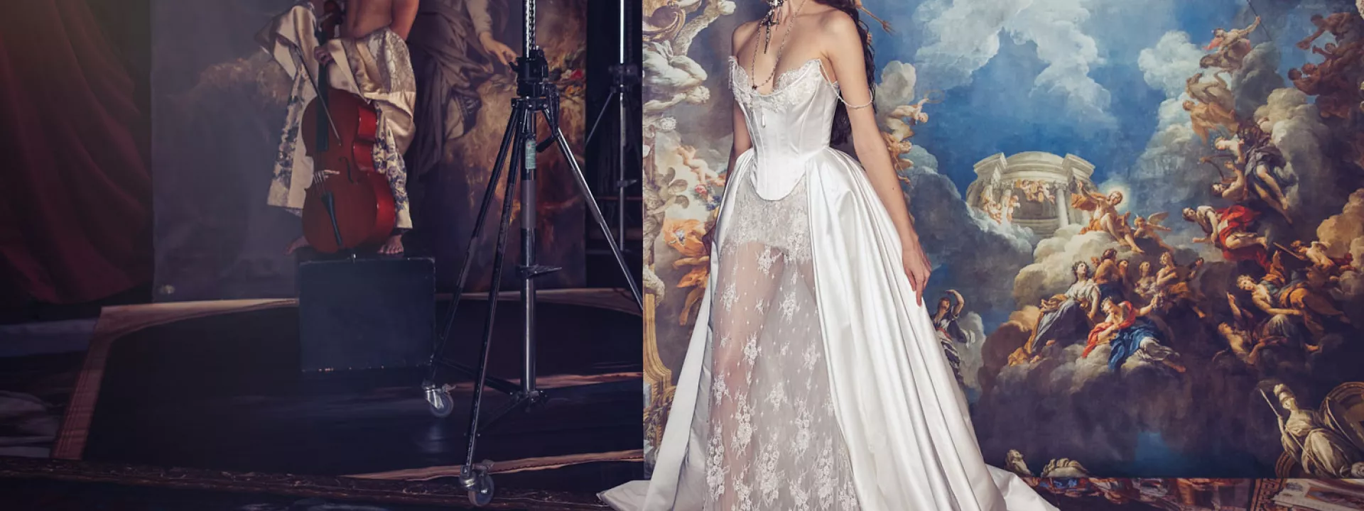 Kim Kassas Bridal Gown, "Anastasia"